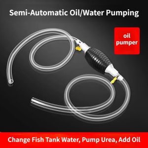Manual Oil Pumper Pump Gasoline Aspirator Self-priming Sucker Pipe for Motorcycles Cars Vans Household Oil Changers