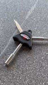 กุญแจกลอง Gibraltar วัสดุคุณภาพดี TRI-KEY กุญแจปรับหน้ากลอง และอุปกรณ์กลอง ประแจแบบ 3 ทาง - ส่งด่วน มี COD
