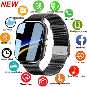Smart Watch For Men Women Gift For Xiaomi Full Touch Screen Sport Fitness Watches BT Call Digital Smartwatch Wristwatch 2024 New