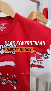 [LIMITED EDITION] BAJU ANAK KEMERDEKAAN KELFI USIA 1-7 TAHUN "DIRGA SERIES" / KAOS ANAK AGUSTUSAN