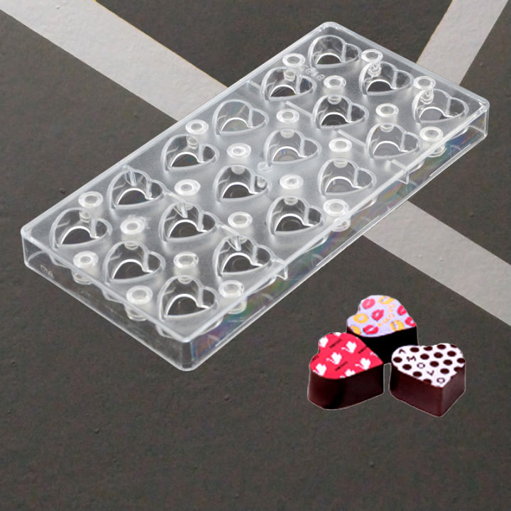 Transfer Plate Chocolate Mould 7 Types Available Polycarbonate