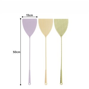 Thickened Long Handle Fly Swatter Durable Manual Large Size Mosquito Killer Handheld Pest Control Home Use Bug Zapper