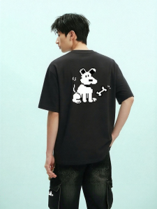 Semir | Short Sleeve Summer T-Shirt Fun Print Loose Fit Couple Style Top