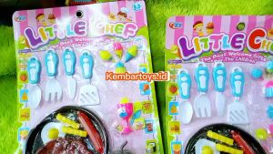 [BELI 2 GRATIS 1 KITCHEN SET MINI]F1 518 MAINAN MASAK-MASAKAN ANAK LITTLE CHEF
