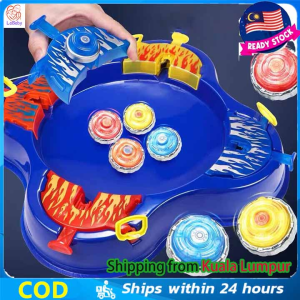 Best Gift Luminous Battle Gyro Spinner Alloy Duel Top with Sparkle Light Interactive Multiplayer Game Best Gift