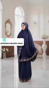 Mukena Dewasa Siti Khadijah Renda Grasela Mukena Cantik Terbaru