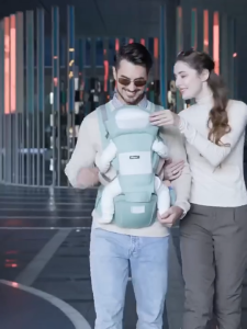 SG Baby Carrier Backpack Ergonomic Pure cotton and breathable Infant Hipseat Carrier Front Facing Kangaroo Baby Wrap Sli