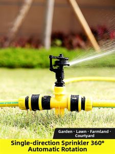 Automatic Rotating Sprinkler for Garden Irrigation