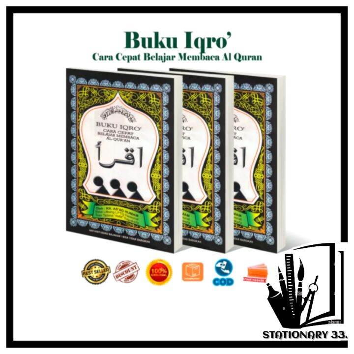 Buku Iqro Kecil Jilid 1 Sampai 6 Per 1 Buku Lazada Indonesia