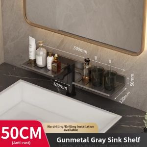 youqin | Hole-free Wall-mounted Bathroom Storage Shelf