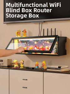 XIANGYUE | Mountable Router Organizer Shelf No Drilling