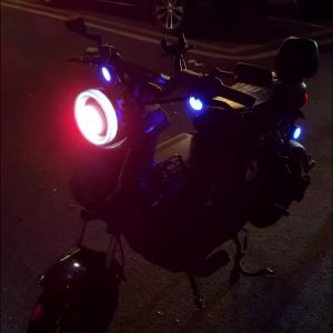 KEVANLY | Motorcycle Abyss Light Body Light Modification Decorative Lamp 12V High Brightness Car Light Universal LED Lighting APP Control
