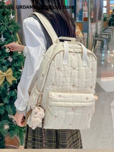 URCDN RDALVO | High Aesthetic Small Floral Pattern Womens Backpack Large Capacity