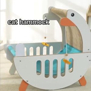 Duck design Cat scratcher /scratch board hammock bed