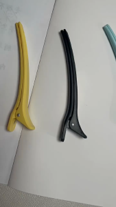 Jepit Bebek Plastik Panjang 12cm Jepitan Roll Rambut PER 2PCS