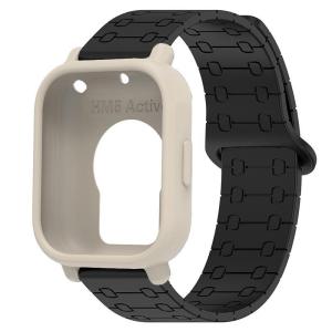 Vỏ Bảo Vệ Bằng Silicon Có Dây Đeo Từ Tính Cho Redmi Watch 5 Active/Lite Dây Đeo Thể Thao Hai Tông Màu Mềm Mại Tương Thích Với Redmi 5 Lite/Act
