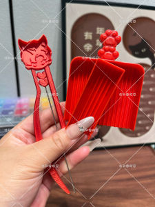 New Cat Claw Shovel Bean Pen Puff Pastry Roll Toy Single Needle Bean Pen Tweezers for Children Educational Building Blocks