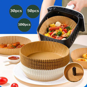 กระดาษรองอบ แผ่นกระดาษรองหม้อทอด กระดาษรองหม้อทอด แบบใช้แล้วทิ้ง สําหรับเตาอบ