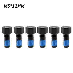 MUQZI | MUQZI 6Pcs Water Bottle Cage Bolt M5 X 12mm Bike Bottle Cage Holder Screws for Mountain MTB Road Bicycle