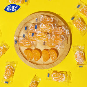 Good Good Orange Flavor Hard Candy Old-Fashioned Orange Petal Sugar Orange Petal Sugar Bulk Orange Candy 8090 S Childhood Nostalgic Candy