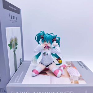 Bandai | Hatsune Miku Figure Anime Girl Model Desktop Decor Collectible Doll Gift for Fans Future Vocaloid Statue Japanese Kawaii Otaku
