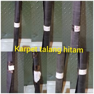 Sisa Potongan Karpet Talang 55cm Warna Hitam