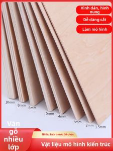 DUOCAIHANI | Bảng Gỗ Làm Mô Hình DIY