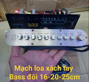 Mạch thùng loa xách tay 10cm x 28cm- 5cm x26cm