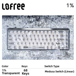 Lofree | Wireless Mechanical Transparent Keyboard