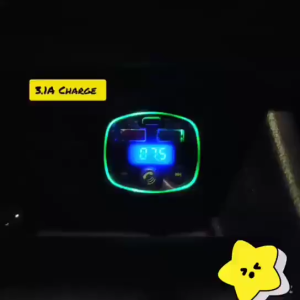 Car MP3 Player Handsfree Bluetooth 5.0 Car FM Transmitter USB Car Charger Kereta Chargers Pengecas Kereta 車載藍牙接收器 车充