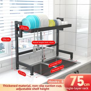 Dish Drying And Storage Rack