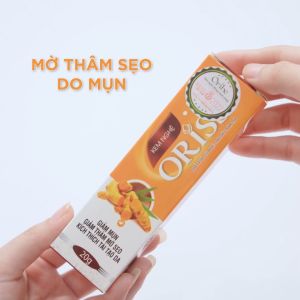 Kem nghệ giảm mụn Oriss giúp mờ thâm sẹo dưỡng ẩm sáng da 20g Sáng Da Cho Da Khô Xuất Xứ Từ Việt Nam - Lazada