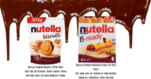 NUTELLA FERRERO BISCUITS 304g | B-READY CHOCOLATE STICKS 6pcs