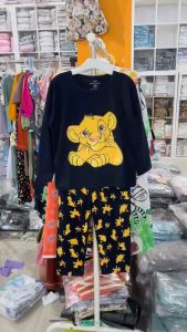 Chocopeach Setelan Piyama Kaos Anak Motif Astronot