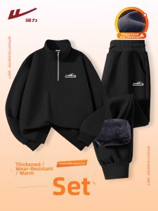 Warrior | Warm Winter Mens Tracksuit Semi-Zip Design 80s Style