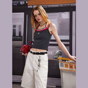 Unifree | Design Stylish Faux Two-Piece Vest Top