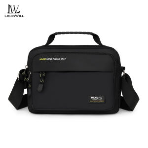 LouisWill Mens Bag Stylish Shoulder Bag Large Capacity Messenger Bag Crossbody Bag Outdoor Sports Bag Leisure Bag Waterproof Portable Shoulder Bag Anti-Scratch Bag Sling Bag