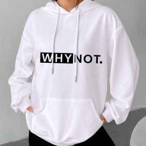 WHY NOT. Bold Typography Graphic Patches for jackets DIY Iron-on Transfers for Clothing Stickers Washable Heat Transfer Sticker