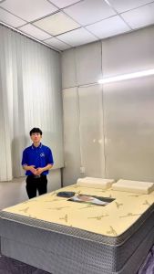 TẶNG DRAP Nệm dày 15cm cao su non đủ size nệm Việt Mỹ Latex giao hàng toàn quốc bảo hành 10 năm