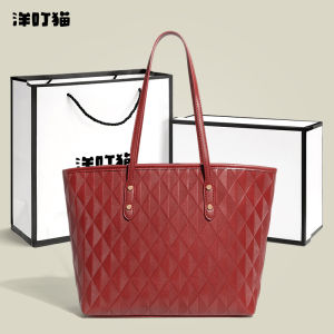 Túi Tote Dập Gân Cho Nữ 2025 Mới Về Túi Xách Dung Tích Lớn Cho Học Sinh Đi Làm Đi Học Mùa Đông Màu Trơn Túi Xách Thường Ngày