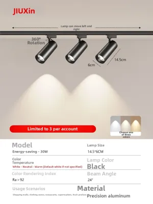 jiuxin lighting | Track Light LED Background Wall Spot Cob Lighting