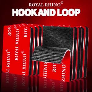 High-Adhesion Hook & Loop Pads Self-Adhesive Backing for DIY Floor Pads High Adhesion Heat-Resistant Hook and Loop Fasteners