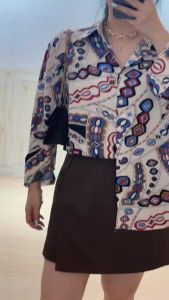 3003 veri shirt kemeka lengan panjang wanita