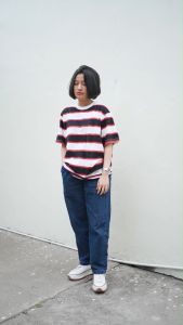 Rown Division Kaos Stripe Venus White Red Black