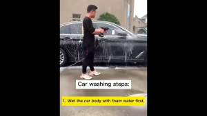 Portable Wireless Car Washer 1999VF Lithium Battery Portable High Pressure Washer spray gun for car wash