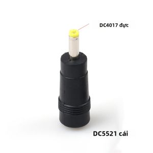 Cáp Nguồn DC5.5*2.1 Đầu Đực Góc Vuông Sang Đầu Đực Thẳng Cho Đèn LED Thiết Bị Điện Tử Nhỏ Gọn Dự Án Lắp Ráp Tự Chế 0.32M