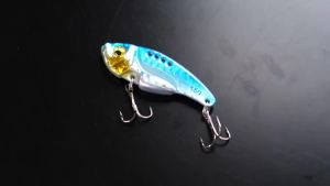 AKAKUMA | 6PC Fishing Lure 3/5/7/10/15/20g Sinking VIB Hard Crankbait Metal 3D Eyes Casting Lure Spinner Blade Baits with Treble Hook