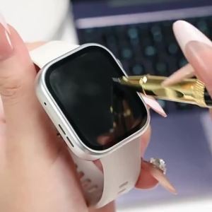 Combo Ốp Lưng Và Kính Xiaomi Redmi Watch 6 - Vỏ Bảo Vệ Bằng Kính Cường Lực Kèm Miếng Dán Bảo Vệ Màn Hình Cho Đồng Hồ