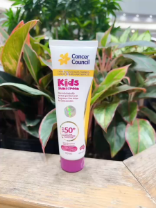 [Nhập khẩu chính ngạch] Kem chống nắng trẻ em Cancer Council Kids SPF 50+ tuýp 110ml