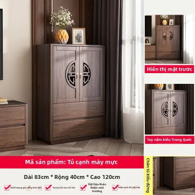 Tủ TV và Lưu Trữ Gỗ.Solid Thật Phong Cách Trung Quốc Truyền Thống